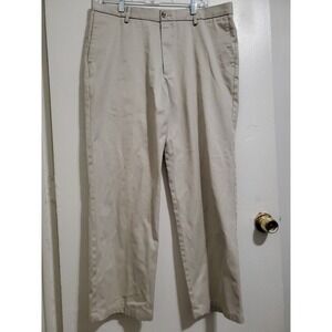 Dockers Khaki Pants Mens Size 36x30 Beige Cotton Straight Fit